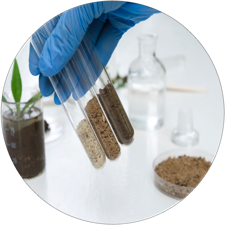 lab chem soil analysis